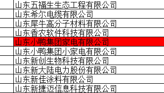 喜報！熱烈祝賀小鴨家電公司榮獲省級“專精特新”企業(yè)榮譽稱號！